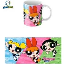 Ghostbastır Design Powerpuff Girls Kupa Bardak | Tek Adet K0375