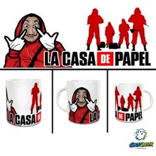 Ghostbastır Design La Casa De Papel Kupa Bardak | Tek Adet K0296