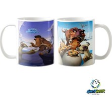 Ghostbastır Design Buz Devri Kupa Bardak | Tek Adet K0174