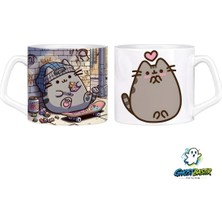 Ghostbastır Design Pusheen Kupa Bardak | Tek Adet 0813