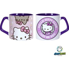 Ghostbastır Design Pusheen ve Hello Kitty Kupa Bardak | Tek Adet 0816