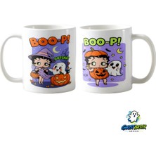 Ghostbastır Design Betty Boop Kupa Bardak | Tek Adet K0163