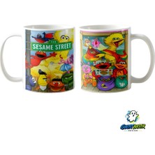 Ghostbastır Design Susam Sokağı Kupa Bardak | Tek Adet K0418