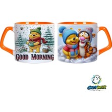 Ghostbastır Design Winnie The Pooh Kupa Bardak | Tek Adet 0873