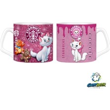 Ghostbastır Design Marie Kupa Bardak | Tek Adet 0799