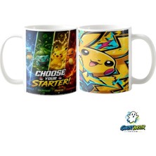 Ghostbastır Design Pikachu Kupa Bardak | Tek Adet K0357