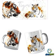 Ghostbastır Design Kaplan Kupa Bardak | Tek Adet K0276