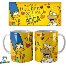 Ghostbastır Design Simpsons Kupa Bardak | Tek Adet K0405