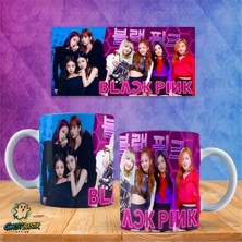 Ghostbastır Design Black Pink Kupa Bardak | Tek Adet K0166
