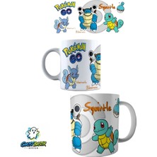 Ghostbastır Design Pokemon Squirtle Kupa Bardak | Tek Adet K0372