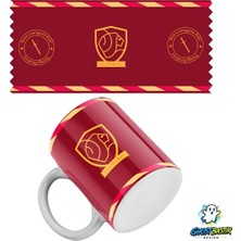 Ghostbastır Design Harry Potter Gryffindor Kupa Bardak | Tek Adet K0250