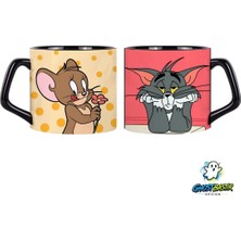 Ghostbastır Design Tom ve Jerry Kupa Bardak | Tek Adet 0857