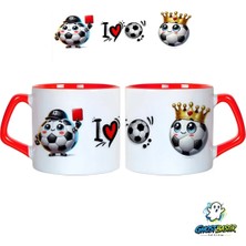 Ghostbastır Design Futbol Kupa Bardak | Tek Adet K0232