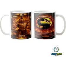 Ghostbastır Design Mortal Kombat Goro Kupa Bardak | Tek Adet K0335