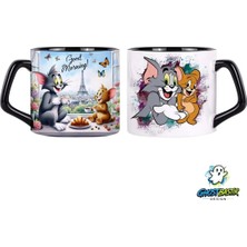 Ghostbastır Design Tom ve Jerry Kupa Bardak | Tek Adet 0856