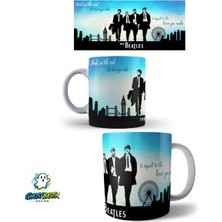 Ghostbastır Design Beatles Kupa Bardak | Tek Adet K0161