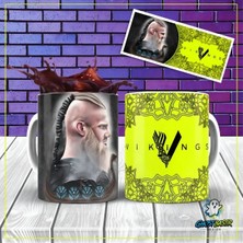 Ghostbastır Design Vikingler Kupa Bardak | Tek Adet K0447