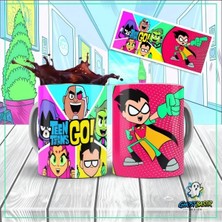 Ghostbastır Design Teen Titans Go Kupa Bardak | Tek Adet K0430