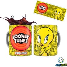 Ghostbastır Design Tweety Kupa Bardak | Tek Adet K0442