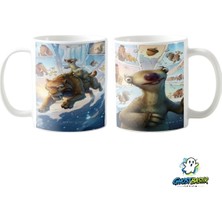 Ghostbastır Design Buz Devri Kupa Bardak | Tek Adet K0175