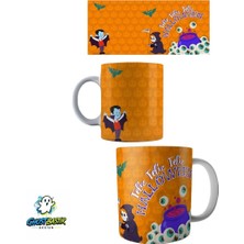 Ghostbastır Design Cadılar Bayramı Kupa Bardak | Tek Adet K0178