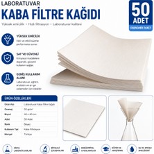 Labolist Kaba Filtre Kağıdı 50 gr 40X40 - 50 Adet