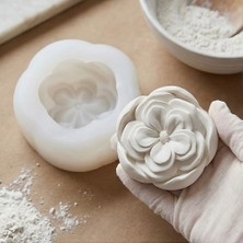 Karakız Dekoratif Anemon Dağ Lalesi Silikon Kalıp 7x3 Cm