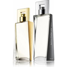 Avon Attraction Erkek Parfüm Edt 75 Ml. + Attraction Kadın Parfüm Edp 50 Ml.