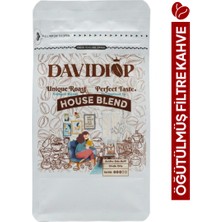 DAVIDIOP House Blend Espresso Kahve (Öğütülmüş Filtre Kahve) 250 gr