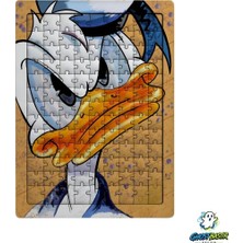 Ghostbastır Design Donald Duck 99 Parça Ayaklı Puzzle – Dekoratif Çocuk Yapbozu 0227