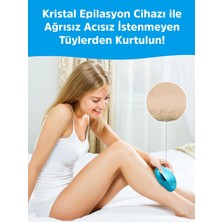 Premini Kristal Epilasyon Aleti Tüy Alıcı ve Silgisi, Pürüzsüz Cilt Için