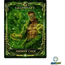 Ghostbastır Design Mortal Kombat Johnny Cage 99 Parça Ayaklı Puzzle – Dekoratif Çocuk Yapbozu 0218