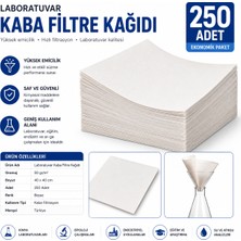 Labolist Kaba Filtre Kağıdı 50 gr 40X40 - 250 Adet