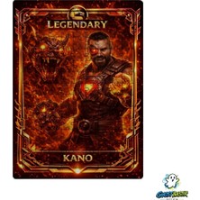 Ghostbastır Design Mortal Kombat Kano 99 Parça Ayaklı Puzzle – Dekoratif Çocuk Yapbozu 0221