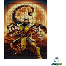 Ghostbastır Design Scorpion 99 Parça Ayaklı Puzzle – Dekoratif Çocuk Yapbozu 0229