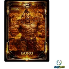 Ghostbastır Design Mortal Kombat Goro 99 Parça Ayaklı Puzzle – Dekoratif Çocuk Yapbozu 0226