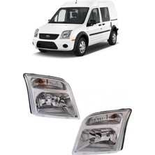 BSG Ford Connect 2002-2013 Sağ + Sol Ön Far Takımı Motorlu 2002-2013
