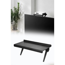 Omilife Katlanabilir Televizyon Üstü Raf Ekran Monitör Organizer Stand Kumanda Rafı 26x11,5 cm