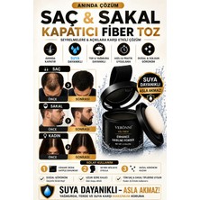 Blue Skin Care unisex siyah Saç ve sakal Kapatıcı Yeni Nesil Saç Dolgunlaştırıcı Pudra | Seyrek Sakal Saçlar için Saç Fiberi | Saç Ve Beyaz Kapatıcı Suda Çıkmaz erkek beyaz saç kapatıcı