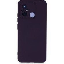 Magicool Xiaomi Redmi 12C Kılıf Nano Içi Kadife Silikon - Mor
