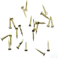 Magicool Klips, Menteşe, Ayağı Çivisi 9mm Çelik - Sarı 100GR