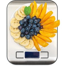 Woodhub Dijital Mutfak Tartısı 5000G/1G, Hassas Ölçüm, LCD Ekran, Elektronik Baskül