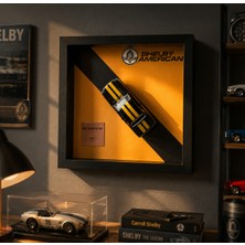 Isf Markt Shadow Box Tablo | 3D Diecast Siyah Araba Tablosu | Koleksiyon Çerçevesi | Otomobil Tutkunlarına Hediye | Duvar Dekoru