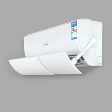 Premini Ayarlanabilir Klima Hava Yönlendirici Aparat 58-102CM Beyaz Abs Kolay Montaj