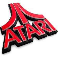 Yapı3D 🎮✨ Retro Oyun Temalı Dekoratif Logo Masaüstü Biblo – Oyun Odası ve Çalışma Masası Dekoru –