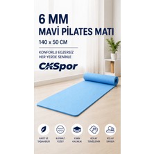 Pekial 6 mm Pilates Matı Yoga Matı Pilates Minderi Egzersiz Matı