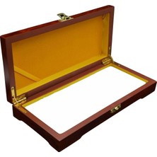 Mühürcüm Büyük Boy Ahşap Dekor Boş Istampa 250*100MM Mürekkep Baskı Pedi