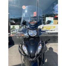 Honda Dio 110 Şeffaf Elcik Korumalı Ön Cam