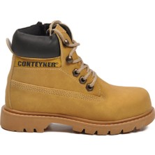 Ayk's Camel Nubuk Bağcıklı Unisex Bot 921 F