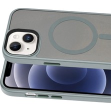 AyrStore Buğz Joko  Iphone 14 Megane Magsafe Kapak - Titan Gri